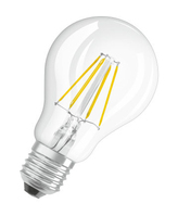 Osram Retrofit Classic A LED-Lampe Warmweiß 2700 K 4 W E27