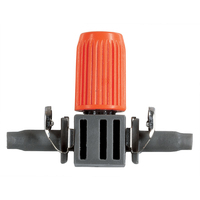 Gardena Micro Drip Adjustable Inline Drip Head Gris, Naranja