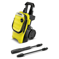 Kärcher K 4 Compact Limpiadora de alta presión o Hidrolimpiadora Vertical Eléctrico 420 l/h Negro, Amarillo