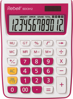 Rebell SDC912 calcolatrice Desktop Calcolatrice di base Rosa