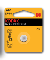 Kodak A76 Egyszer használatos elem LR44 Lúgos