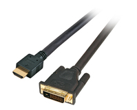 EFB Elektronik K5432SW.5 Videokabel-Adapter 5 m HDMI Typ A (Standard) DVI Schwarz