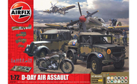 Airfix D-Day Air Assault Set Military vehicle model kit Montagesatz 1:72