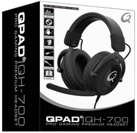 QPAD QH700 Kopfhörer & Headset Kabelgebunden Kopfband Gaming Schwarz