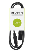 Bemero BAC4041-150BK Audio-Kabel 1,5 m XLR (3-pin) Schwarz