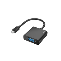 Hama 00200333 video kabel adapter Mini DisplayPort VGA (D-Sub) Zwart