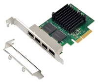 ProXtend PCIe X1 Quad RJ45 Gigabit Ethernet NIC