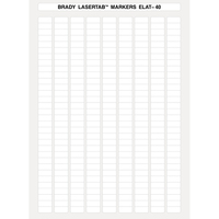 Brady ELAT-40-747W-10 printer label White Self-adhesive printer label
