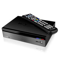 ICY BOX IB-MP3012DVB-T Black 2.0 channels