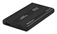Qoltec 51861 storage drive enclosure HDD/SSD enclosure Black 2.5"