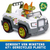PAW Patrol , Zuma's Hovercraft, vehículo de juguete con figura de acción coleccionable, juguetes respetuosos con el medio ambiente para niños y niñas a partir de 3 años