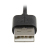 StarTech.com 2m USB auf Apple 8-pin Lightning Kabel gewinkelt für iPhone / iPod / iPad - Schwarz