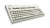 CHERRY G80-3000 Schwarze SWITCH Kabelgebundene Tastatur, Hell Grau, USB/PS2 (QWERTZ - DE)