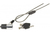 Dacomex 915099 câble antivol Noir, Acier inoxydable 1,8 m