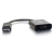 C2G 54306 video cable adapter DisplayPort HDMI Black