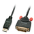 Lindy 41489 video kabel adapter 0,5 m DisplayPort DVI-D Zwart