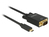 DeLOCK 85263 video kabel adapter 3 m USB Type-C VGA (D-Sub) Zwart