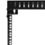 StarTech.com 15U 19" Wall Mount Network Rack - 12" Deep 2 Post Open Frame Server Room Rack for Data/AV/IT/Computer Equipment/Patch Panel with Cage Nuts & Screws 200lb Capacity, ...
