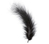 GLOREX Marabou Schwarz