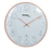 Technoline WT 8235 reloj de mesa o pared Reloj de cuarzo Círculo Oro rosa