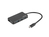 NATEC Silkworm USB 2.0 Type-C 5000 Mbit/s Black