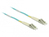 DeLOCK 86562 Glasvezel kabel 10 m LC OM3 Aqua-kleur