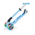 Globber 433-200 Tretroller Kinder Dreiradroller Schwarz, Blau