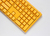 Ducky One 3 Yellow toetsenbord Gamen USB Duits Geel