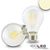 illustrazione di prodotto - Lampadina a LED E27 :: 5 W :: trasparente :: bianco caldo :: Dimmerabile