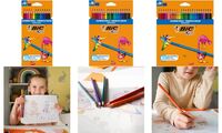 BIC KIDS Crayons de couleur Tropicolors 2, étui carton de 12 (5103146)