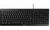 CHERRY Clavier AZERTY STREAM KEYBOARD USB, avec fil, noir (75000005)