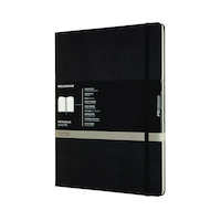 Notes MOLESKINE PROFESSIONAL XXL (21,6x27,9 cm), twarda oprawa, 192 strony, czarny