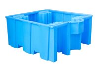 GREEN-LINE PE-Auffangwanne WP 1/11 - aus robustem Polyethylen, blau