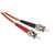 RS PRO LWL-Kabel 1m Multi Mode Orange ST ST 62.5/125μm