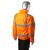 RS PRO Herren Warnschutz Bomberjacke Wasserdicht, Polyester Orange, Futter PET, Größe XL