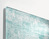 Glasmagnetboard artverum matt TurquoiseWall Detail