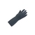 KeepSAFE Heavyweight Lined Black Rubber Gloves - Size MEDIUM