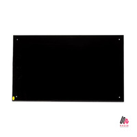 Infrared Heating Panel Rectangular Glass Black 320w