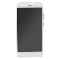 OEM Displayeinheit + Rahmen für Huawei P10 Lite weiß, ohne Logo