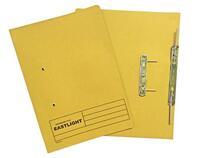 ValueX Transfer Springfile Foolscap Yellow (Pack 25)