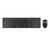 Genius Billentyűzet/Egér Kit - SlimStar C126 (Vezetékes, USB, vékony, optikai egér, fekete)