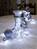LED-es beltéri fényfüzér angyalkákkal, hidegfehér 530 cm Konstsmide 3149-303