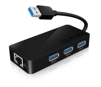 Titelbild - USB 3.0 zu Gigabit Ethernet Adapter + 3x USB 3.0 IB-AC517