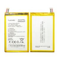 Battery 12.92Wh Li-ion 3.8V 3400mAh for Alcatel Mobile 12.92Wh Li-ion 3.8V 3400mAh Alcatel OneTouch TLp034B2 Handy-Batterien