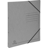 Ringhefter A4, 2 Ringe 15mm, Colorspan-Karton bedruckt - Grau