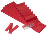 ATLANTA Ruiterstroken voor Alzicht Ruiters, Karton, 13 × 65 mm, Rood (pak 325 stuks)