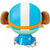 FIGURA CHOPPER EGGHEAD SOFVIMATES ONE PIECE 11CM