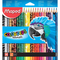Buntstifte Color'Peps Animals VE=24 Stück Blisterschachtel