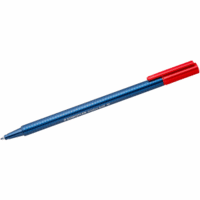 Kugelschreiber triplus ball Kappenmodell M blau/rot
