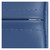 Halbrolle Lagerungsrolle Lagerungskissen mit Kunstlederbezug 60x15x7,5 cm, Taubenblau